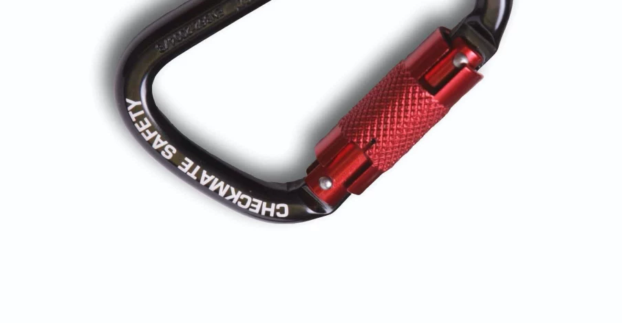 Safety harness clip