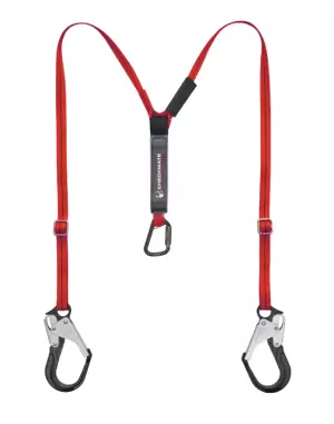 Shock-Absorbing Lanyard
