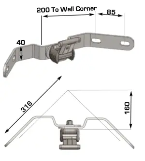 Internal Wall Bracket